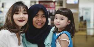 Salut, Gisella Anastasia Hadiri Pernikahan Pengasuh Anaknya