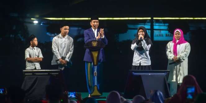 Hari Santri, Presiden Jokowi: Jangan Saling Ejek