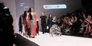 VIDEO: Aksi Penyandang Disabilitas di Runway JFW 2019