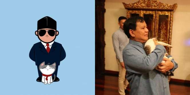 Bobby, Kucing Prabowo Deklarasikan Diri Jadi 'Cat-izen' Pertama di Indonesia