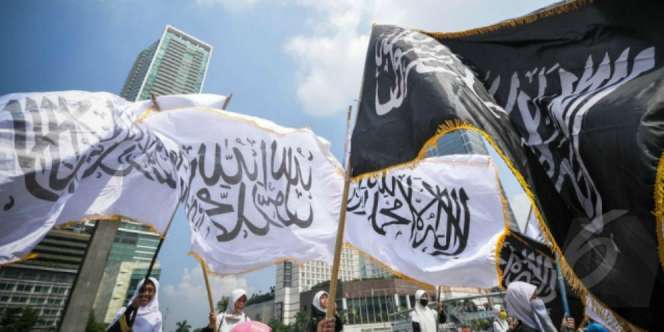 Polisi Sebut Panji yang Dibakar Banser Sebagai Bendera HTI