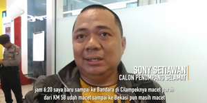 VIDEO: Cerita Sony Terlambat 10 Menit Naik Lion Air JT610