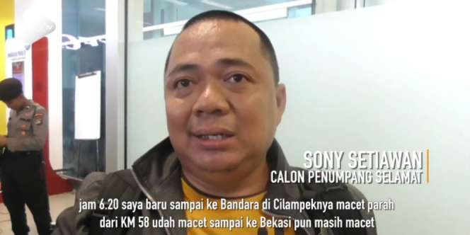 VIDEO: Cerita Sony Terlambat 10 Menit Naik Lion Air JT610