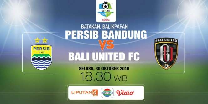 Live Streaming: Persib Bandung Vs Bali United
