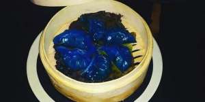 Dimsum Biru, Hanya Ada di India