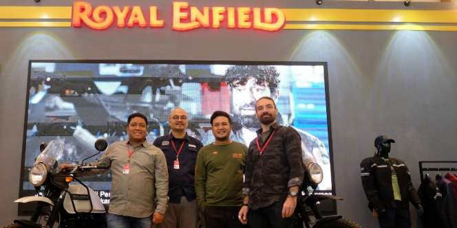 Mejeng di IMOS, Royal Enfield Tak Patok Penjualan