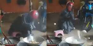Gaya Memasak Pria Ini Jadi Viral, Lihat Videonya