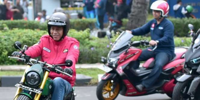 Berapa Harga Motor Kustom Kawasaki W 175 Jokowi?