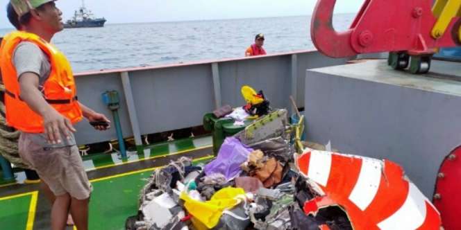 Turbin Lion Air JT610 Kembali Ditemukan, Kondisi Terbelah