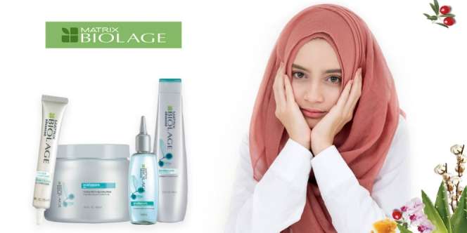 Biarpun Tertutup Hijab, Rambut Juga Wajib Dirawat dengan Serum