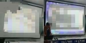 Heboh Guru Tampilkan Video Seronok di Kelas