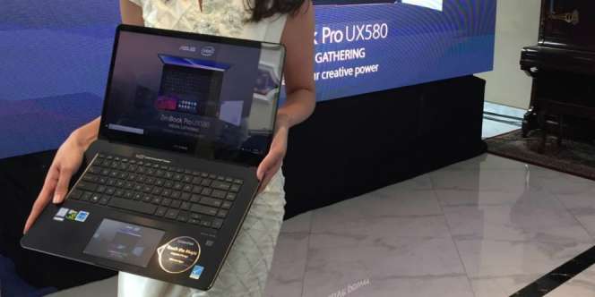 ZenBook Pro 15 UX580, Laptop 'Dua Layar' Buat Para Profesional