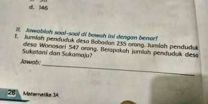 15 Soal Ter-absurd dalam Ujian Sekolah