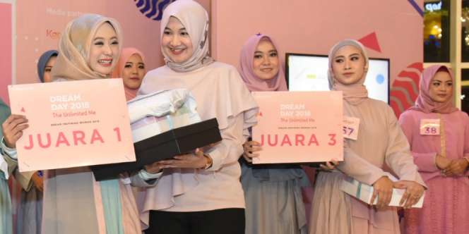 Nazar Zea Giena Jadi Jawara `Dream Inspiring Woman 2018`