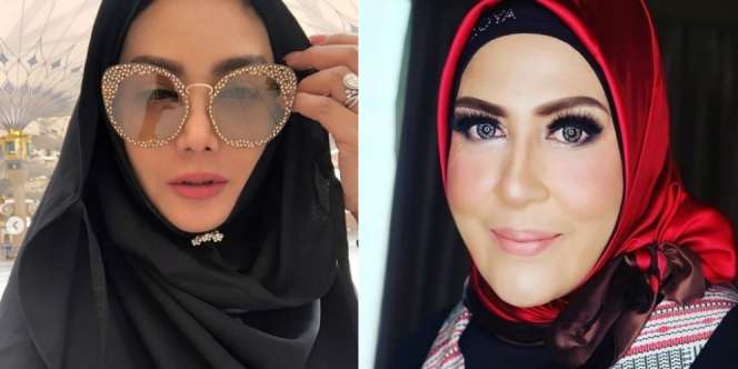 Intip Gaya Busana Krisdayanti vs Shechah Sagran, Eks Istri Raul Lemos