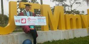 Masya Allah.. Santri Daqu Asal Gaza Ini Sandang Gelar Magister