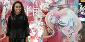 Ilustrator Rachel Ajeng `Lawan` Stereotipe Wanita Asia
