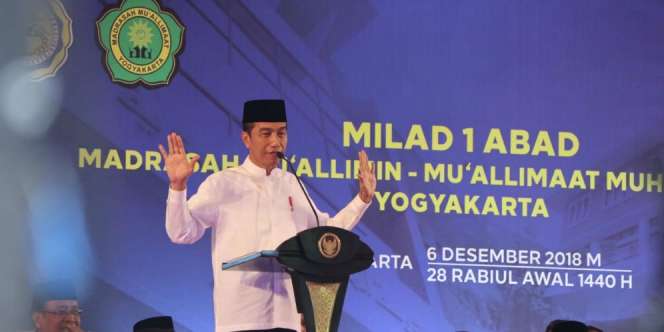 Jokowi: Muhammadiyah Konsisten Lahirkan Tokoh Perubahan
