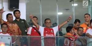 Anies Siapkan Nobar Persija di Tiap Kelurahan