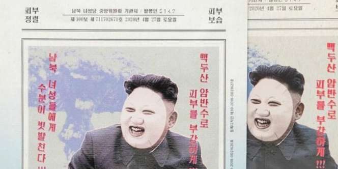 Sheet Mask Kim Jong Un ini Laris di Korsel, Gambarnya Menggemaskan