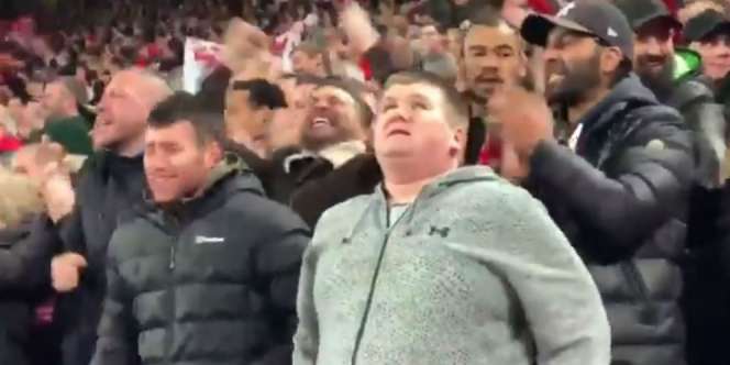 Selebrasi Haru Fans Tuna Netra Saat Mohammad Salah Cetak Gol