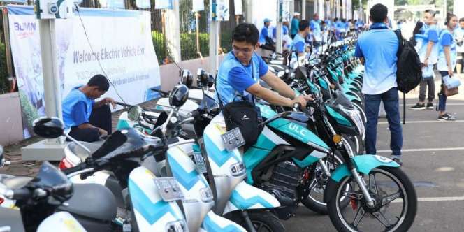 Penasaran Jajal Motor Listrik? Coba Saja Sewa Rp50 Ribu Dulu