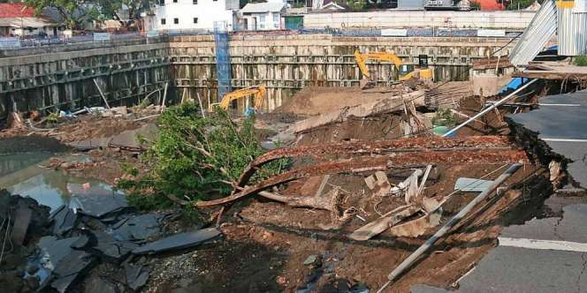 Penyebab Amblasnya Jalan Gubeng di Surabaya Terungkap