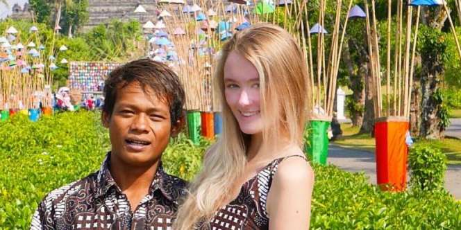 Ucapan Nur Khamid Saat Minta Izin Mertua Bule Cantik