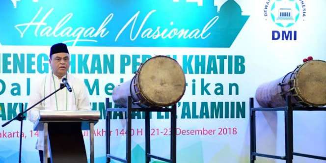 DMI Minta Khatib Jaga Kerukunan Agama dan Ras di Indonesia
