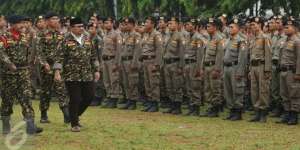 Banser Bantu Pengamanan Natal dan Tahun Baru 2019