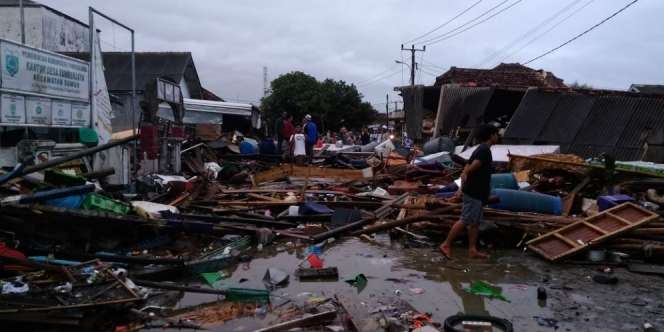 Ibu dan Anak Ahok Hilang Diterjang Tsunami Banten