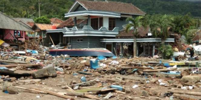 Viral! Ucapan Tak Simpatik Pemuda ke Korban Tsunami di Lampung