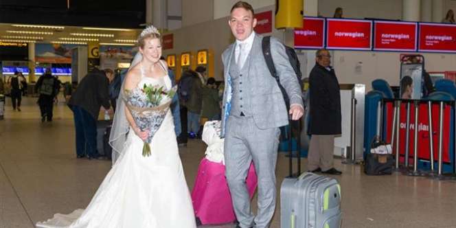 Bertemu di Bandara, Hari Itu Langsung Nikah