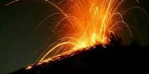 Ini yang Terjadi di Gunung Anak Krakatau Sesaat Sebelum Tsunami