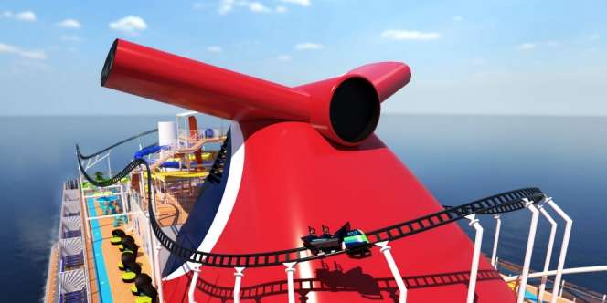 Wahana Roller Coaster Pertama di Kapal Pesiar, Berani Coba?