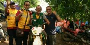 Motor Trail dan Kisah Sang Dokter Tembus Lokasi Terisolir Pengungsi Tsunami
