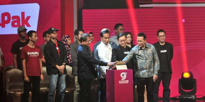 Jokowi Ingin Bukalapak Ajak 52 Juta UMKM Bergabung