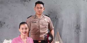 Kezia Warouw Bangga Pakai Seragam Bhayangkari