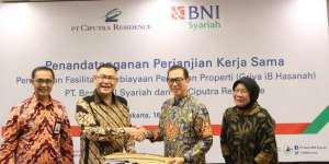 Genjot Pembiayaan Konsumer, BNI Syariah Gandeng Ciputra Group