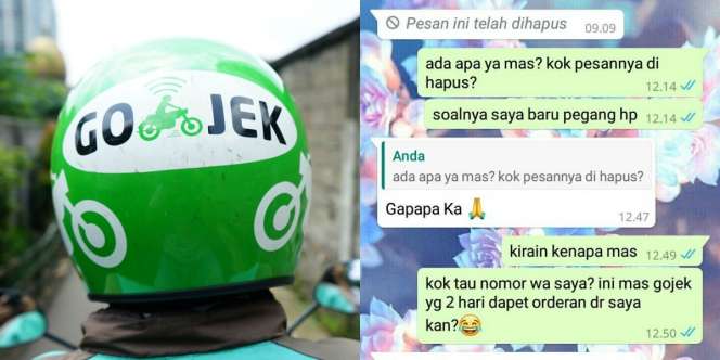 Kisah Penumpang dan Driver Ojol Ini bak FTV, Benci Jadi Cinta