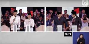 Aksi Prabowo Berjoget Usai Dilarang Menjawab Ira Koesno