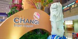 Air Terjun Tertinggi Bakal Hiasi Bandara Changi Singapura