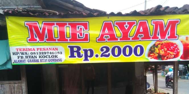 Kisah Sebenarnya Mie Ayam Rp2.000 per Porsi Asal Sragen