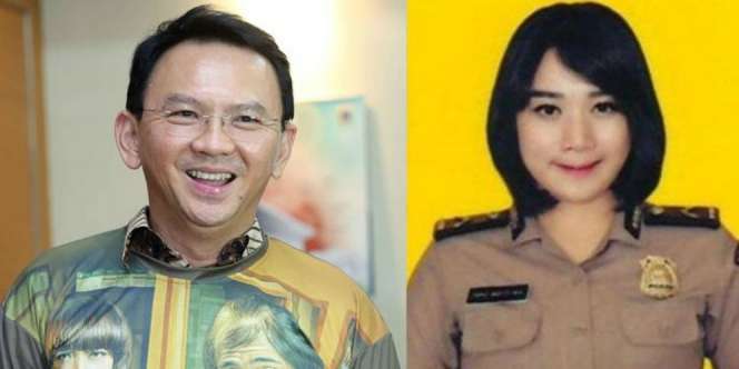 Gaya Bripda Puput Saat Temani Ahok, Stunning Banget!