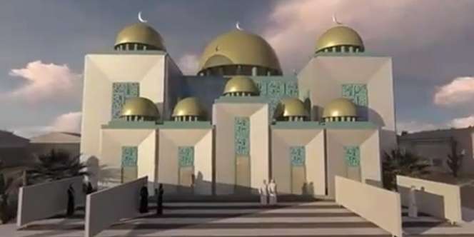 Penampakan Masjid Gaza Palestina Sumbangan Rakyat Indonesia
