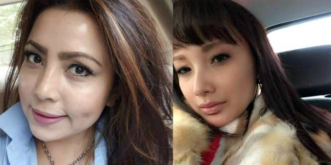 Adu Gaya Mayangsari dan Tata Cahyani Saat Pakai Busana Serupa