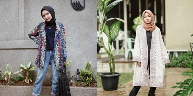 Padu Padan Motif Etnik untuk Hijab