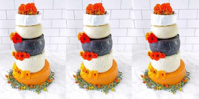 Kue Pengantin Ini Khusus untuk Penggila Keju