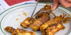 Nasi Bakar Baby Cumi Pedas Disebut Haram, Netizen Malah Ngakak