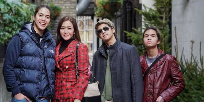 Al dan Dul di Ulang Tahun Sederhana Maia Estianty 